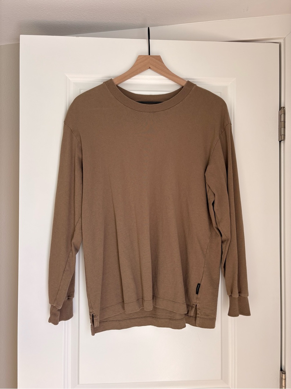 Outerknown Women's Big Heavy Tee in Chestnut